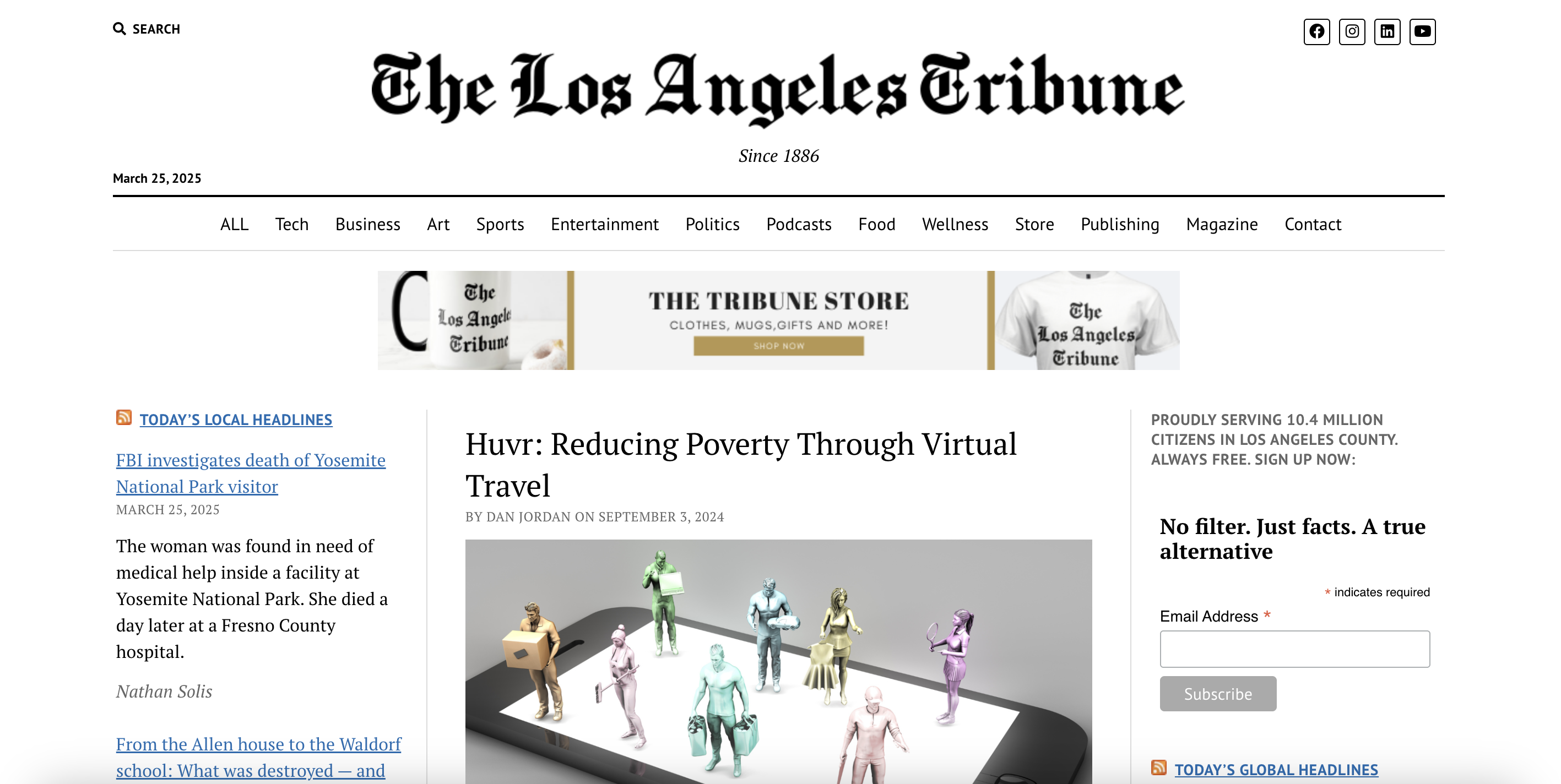 Huvr: Reducing Poverty Through Virtual Travel