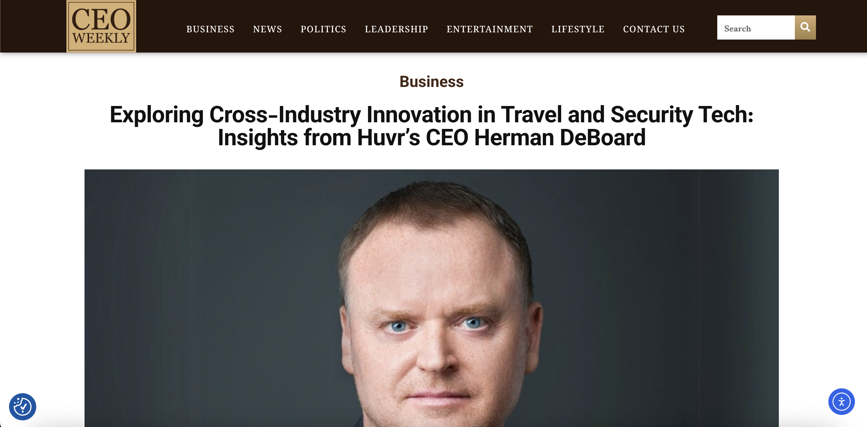 Exploring Cross-Industry Innovation in Travel and Security Tech: Insights from Huvr’s CEO Herman DeBoard