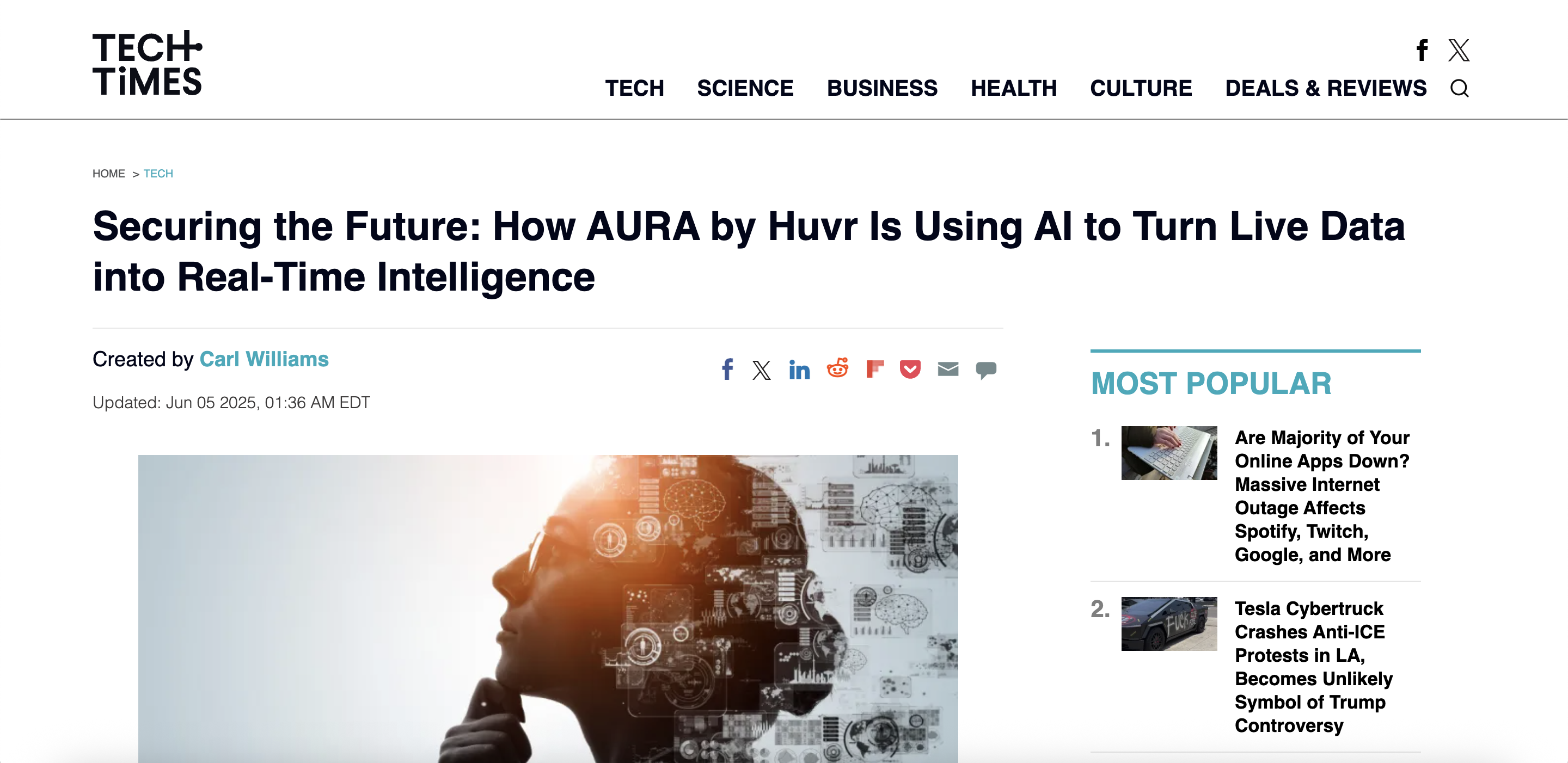 Securing the Future: How AURA by Huvr Is Using AI to Turn Live Data into Real-Time Intelligence