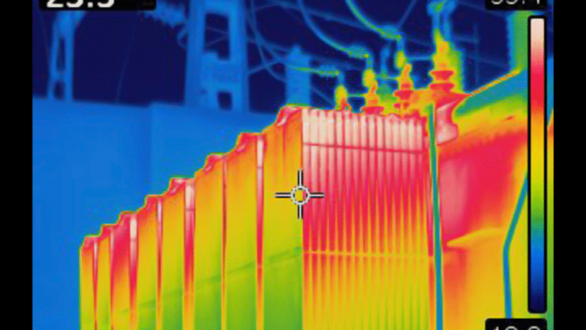 Themal substation monitoring