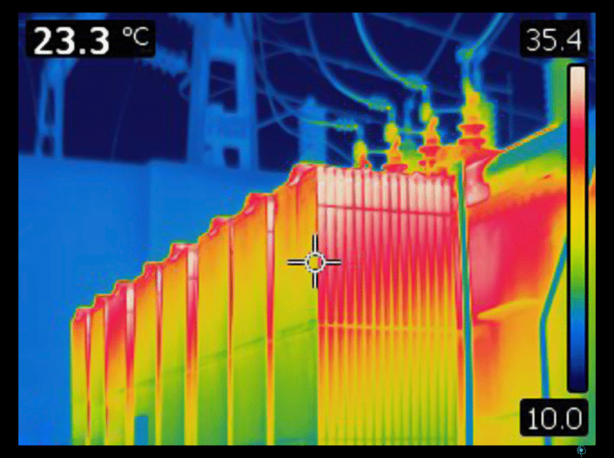 Themal substation monitoring